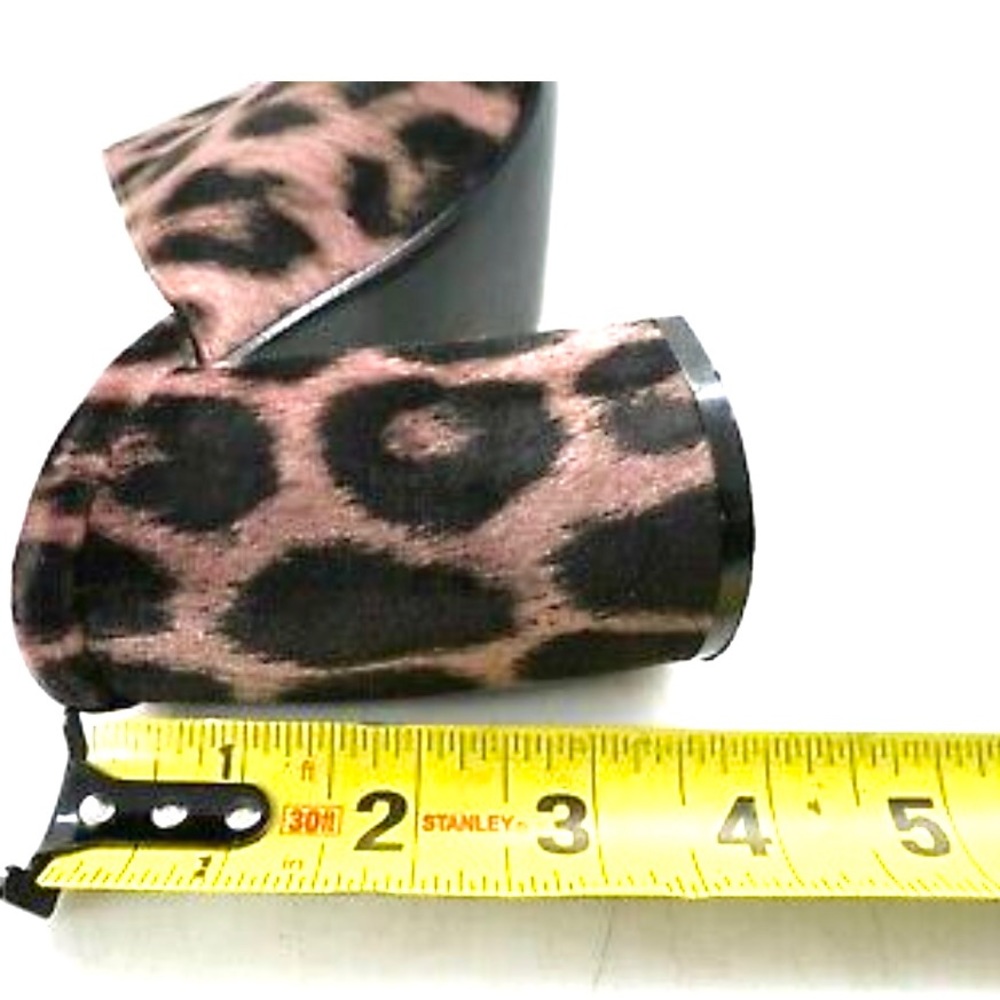 Stella McCartney New Leopard Print Mules EU 6.5 Heels Flats Slides Sandals Clogs - Picture 9 of 9